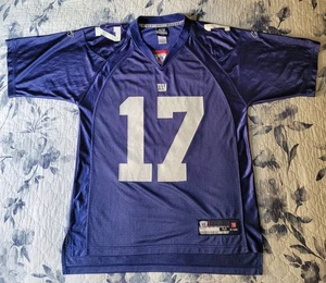 New York Giants Plaxico Burress #17 Reebok VTG Jersey Size Medium - Picture 1 of 10