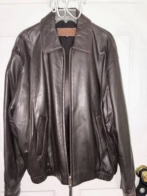 Brooks Brother Leather Jacket Men’s Size Medium - Image 1 of 3