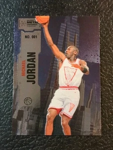 Skybox Metal Universe Champions 2022 - Michael Jordan #001 Spectrum Bulls Salón de la fama - Imagen 1 de 2
