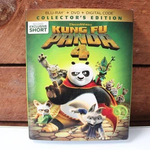 Kung Fu Panda 4 Blu-ray + DVD + Digital Code Collector’s Edition 2024 New Sealed - Picture 1 of 3