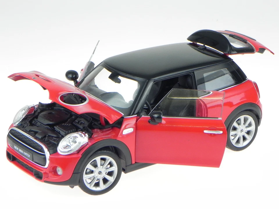 Mini Cooper S Typ F56 red modelcar 18050 Welly 1:18 - Image 1 of 4