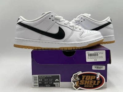 Nike SB Dunk Low Blanco Goma 2023 Talla 9.5 Auténtico Entrenador de Skateboarding VNDS  Foto 1 de 4