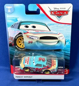 New - PONCHY WIPEOUT #90 - Pixar Cars PISTON CUP RACERS 2018 Bumper Save - DXV66 - Picture 1 of 5