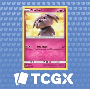 Pokemon - Snubbull (Holo) - 15/18 - SM Detektiv Pikachu - Holo - Common NM - Bild 1 von 1