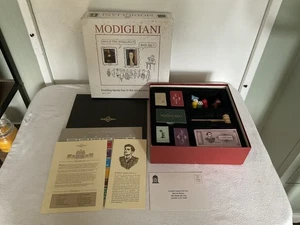 Juego de mesa de subasta de arte vintage coleccionable “Modigliani”, juegos de gazebo, 1996 - Imagen 1 de 24