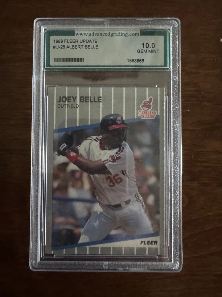 Actualización Fleer 1989 Albert Belle #U-25 (RC) grado 10 Foto 1 de 1