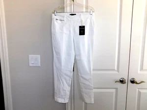 Zac and Rachel Ladies White Pant5s Size 10 $60 NWT - Picture 1 of 5