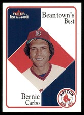 2001 Fleer Boston Red Sox 100th Anniversary AA Bernie Carbo #89 Boston Red Sox