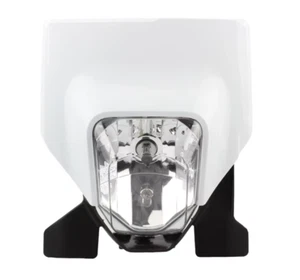 HUSQVARNA HEADLIGHT WITH WHITE FAIRING - 701 TE 250 300 450 FC FE TC 125 300i - Picture 1 of 3