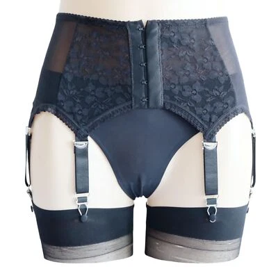Strumpfhalter Unterwäsche Strapsgürtel Dessous Hüfthalter Strapse Tanga S-3XL - Bild 1 von 4
