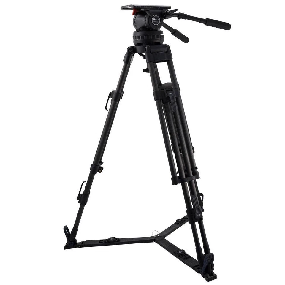 NUEVO Cabezal Fluido Contour CT30K, 2 Etapas 100mm Fibra de Carbono Trípode Foto 1 de 1