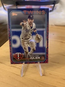 Topps 2024 Series 2 Edouard Julien #596 Team Border SP- Minnesota Twins - Picture 1 of 4