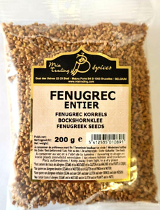 200 G Fenugrec Orient Épices - Helba - Arzneipflanze Nature Médecine