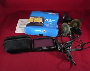 TomTom XL 340-TM GPS Navigation Bundle w/ Box, Case, Mounts, Documents - Tested! - Picture 1 of 20