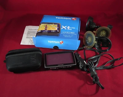 TomTom XL 340-TM Paquete de Navegación GPS con Caja, Estuche, Montajes, Documentos - ¡Probado! Foto 1 de 4