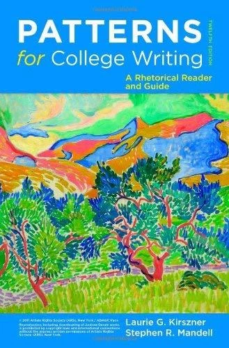 Patterns For College Writing  - by Kirszner - Image 1 of 1