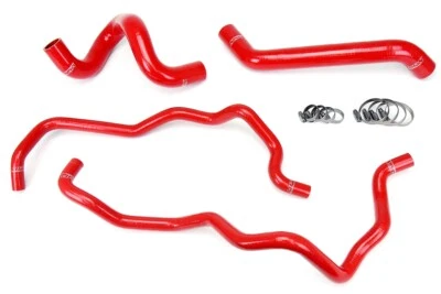 HPS Red Silicone Radiator + Heater Hose Kit for Jeep 07-11 Wrangler JK 3.8L V6 - Image 1 of 2