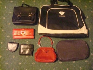 Cabin/ Travel/Overnight Bag plus selection of handbags, purses & toiletry bag - Picture 1 of 1