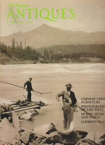 THE MAGAZINE ANTIQUES FEBRUARY 1992 *CHINA TRADE FURNITURE/ MCKIM, MEAD WHITE* - Imagen 1 de 1