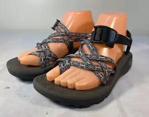 Chaco ZX/2 Classic Sandals Women's Gray Pink Nylon Strappy - US 7 - Picture 1 of 7