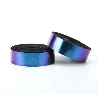 Galaxy Color Bicycle Handlebar Tape PU Leather Breathable Non-Slip Bicycle Strap - Image 1 of 4