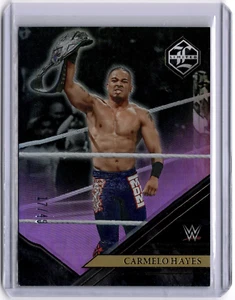 Carmelo Hayes 2023 Panini Chronicles Limited WWE Purple #250 NXT #17/49 - Picture 1 of 2
