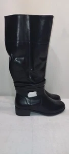 st johns bay Womens Winter Boots Size 9 Black. (1) - Picture 1 of 8