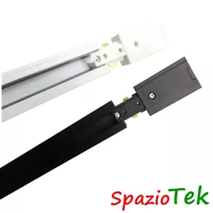Binario monofase 220V binari bianco nero per illuminazione faretto Faretti Led - Foto 1 di 14