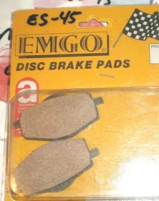 Pastillas de freno de disco EMGO 90-62264 Yamaha DT125, TT600, XT350, TT225 NOS (es-45) Foto 1 de 4