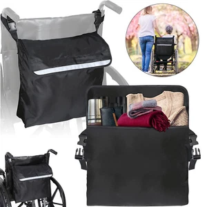 Rollstuhl Rucksack Rollstuhltasche Aufbewahrungstasche Wasserdicht für Rollstuhl - Bild 1 von 12