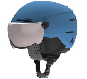 NEW - Atomic Savor Visor JR Blue Ski Helmet Size Small – NEW - Picture 1 of 4