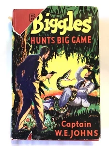 Biggles Hunts Big Game by Capt W E Johns, 1950 edition - Picture 1 of 6