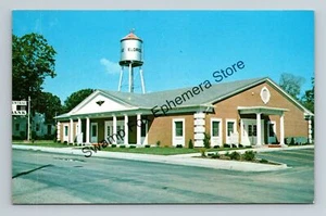 Postcard Central Trust & Bank Eldridge Iowa - Imagen 1 de 2