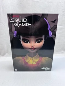 Monster High Skullector - Squid Game Young-Hee Doll - NETFLIX - SEALED IN BOX - Picture 1 of 3