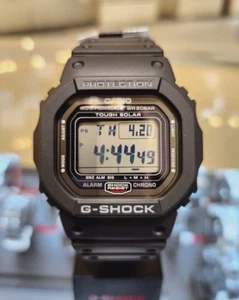 Orologio radio solare resistente G-SHOCK GW-5000U-1JF nero 20BAR resistente agli urti Giappone - Foto 1 di 4