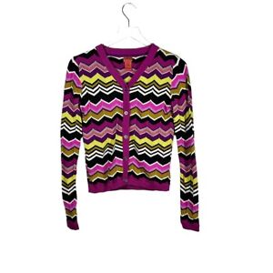 Missoni for Target | Multicolored Chevron Button Front Cardigan Size XL (Girls)