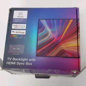 Retroiluminación de TV Azoula con caja de sincronización HDMI para TV de 55-65 pulgadas Alexa Google AZ001-55 - Imagen 1 de 8