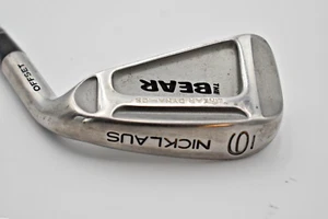 Nicklaus "THE BEAR" Linear Dynamics OFFSET 6 iron Steel Shaft Men's RH 38 1/2" - Picture 1 of 13