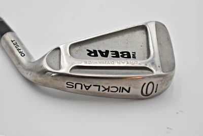 Nicklaus "THE BEAR" Linear Dynamics OFFSET 6 iron Steel Shaft Men's RH 38 1/2" - Image 1 of 4