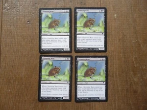 MTG 4 x Chittering Rats common card Darksteel Magic The Gathering - Picture 1 of 1