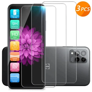 Paquete de 3 protectores de pantalla de vidrio templado transparente T-Mobile Revvl 6X / 6X Pro 5G - Imagen 1 de 14