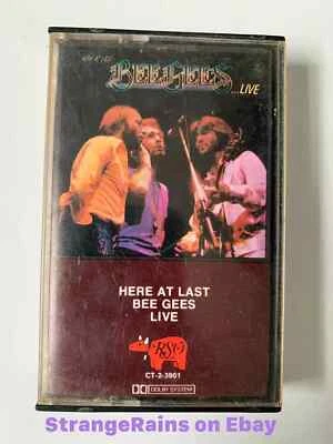 Bee Gees / Here At Last - Live / Cassette Tape / PLAY TESTED - Image 1 of 4