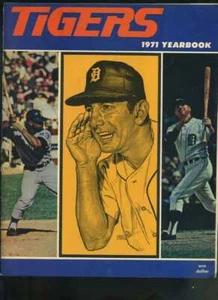 1971 DETROIT Tigers Yearbook AL KALINE Billy MARTIN Willie HORTON - Picture 1 of 1