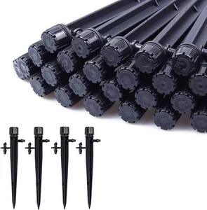 50 pc Irrigation Drippers,Adjustable 360 Degree Water Flow Drip Irrigation Drip - Picture 1 of 1