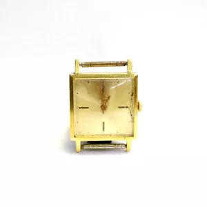 Reloj de pulsera mecánico enchapado en oro AU20 de colección soviético para mujer Luch Watch URSS - Imagen 1 de 6
