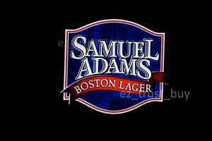 Samuel Adams Boston 3D LED 17" Neon Light Sign Lamp Bar Beer Display Wall Decor