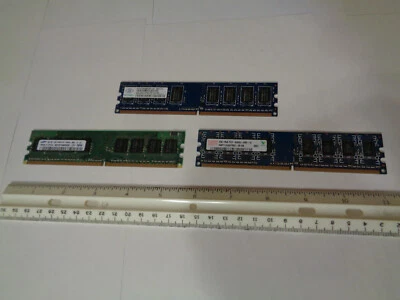 3 Sticks of 1GB DDR2 PC2-6400 RAM - Image 1 of 4