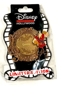 Prendedor DSSH D23 Expo 2022 Gaston Beauty Beast Music Series LE 400 Disney - Imagen 1 de 3