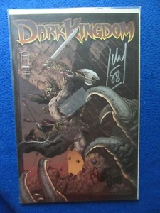 FRAZETTA'S DARK KINGDOM PART 1 COVER B SIGNED BY JAY FOTOS & TIM VIGIL ~ 2008 - Picture 1 of 2