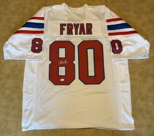IRVING FRYAR SIGNED AUTOGRAPHED XL WHITE JERSEY COA AUTO - Picture 1 of 6